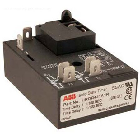 Ultrafryer Relay, Time Delay , 120V, 100 Sec 23A055